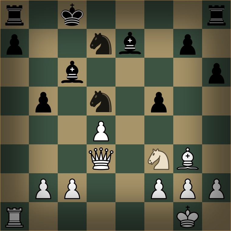 White to move in The Machine That Beat the Champion