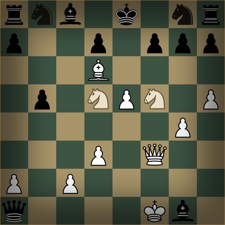 White to move in The Immortal Game
