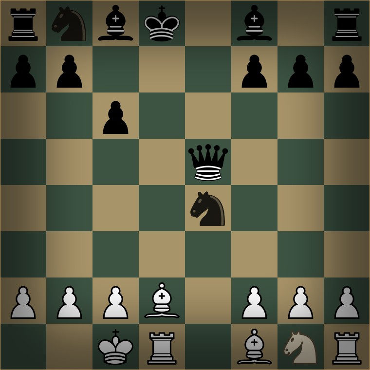 White to move in Reti's Queen Sacrifice